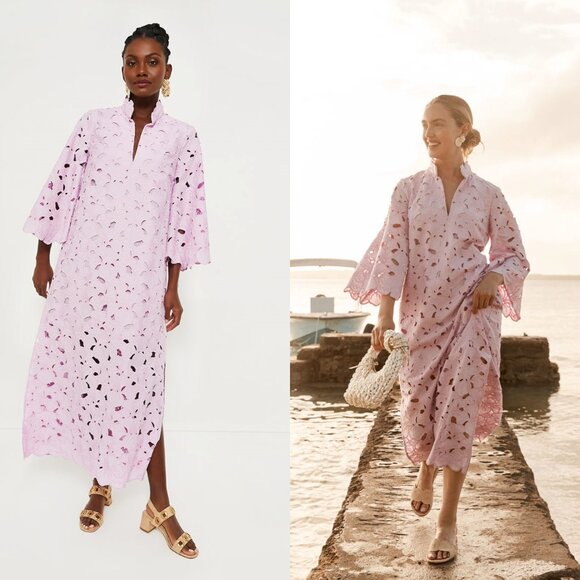 Tuckernuck | Dresses | Tuckernuck New Lilac Purple Floral Lace Clarice Long  Sleeve Maxi Dress Size S | Poshmark